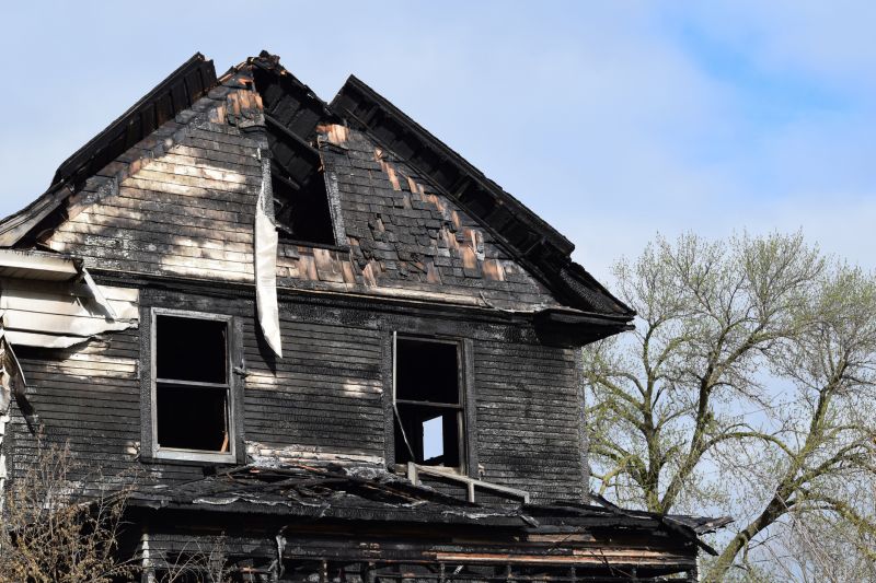 House Fire Recovery detail